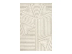 Discount the carpet Alfombra Everest Modern 3D alto-bajo - - 80 x 150 cm Beige