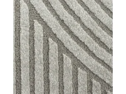 Alfombra Everest Modern 3D alto-bajo - Gris - 80 x 300 cm