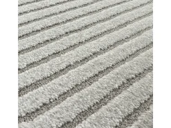 Alfombra Everest Modern 3D alto-bajo - Gris - 80 x 300 cm