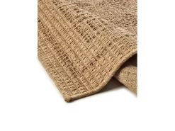Alfombra De Exterior^Alfombra exterior - clásico efecto yute - natural - 120 x 170 cm - ACRA Marru00f3n