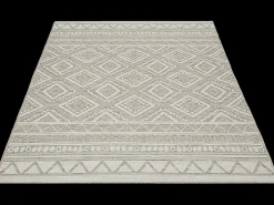 Alfombra Exterior Interior diseño moderno - Beige - 80 x 150 cm - CALGARY