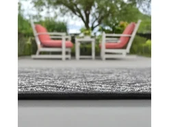 Alfombra Exterior Interior diseño moderno - Antracita - 120 x 160 cm - CALGARY