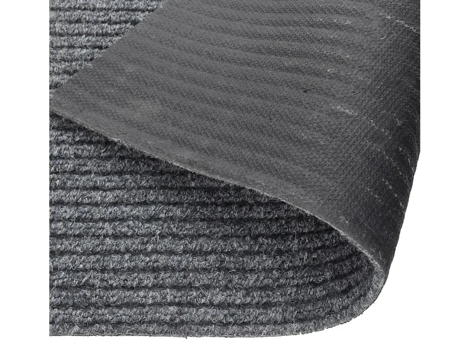 Online Clicnbuy Alfombra felpudo atrapasuciedad 100x100 cm Gris