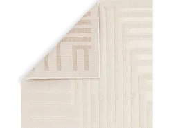 Discount Alfombra geométrica - 120x170cm - crema - Valley Connection Blanco roto
