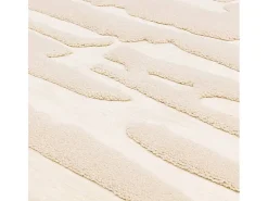 Alfombra geométrica - 120x170cm - crema - Valley Path
