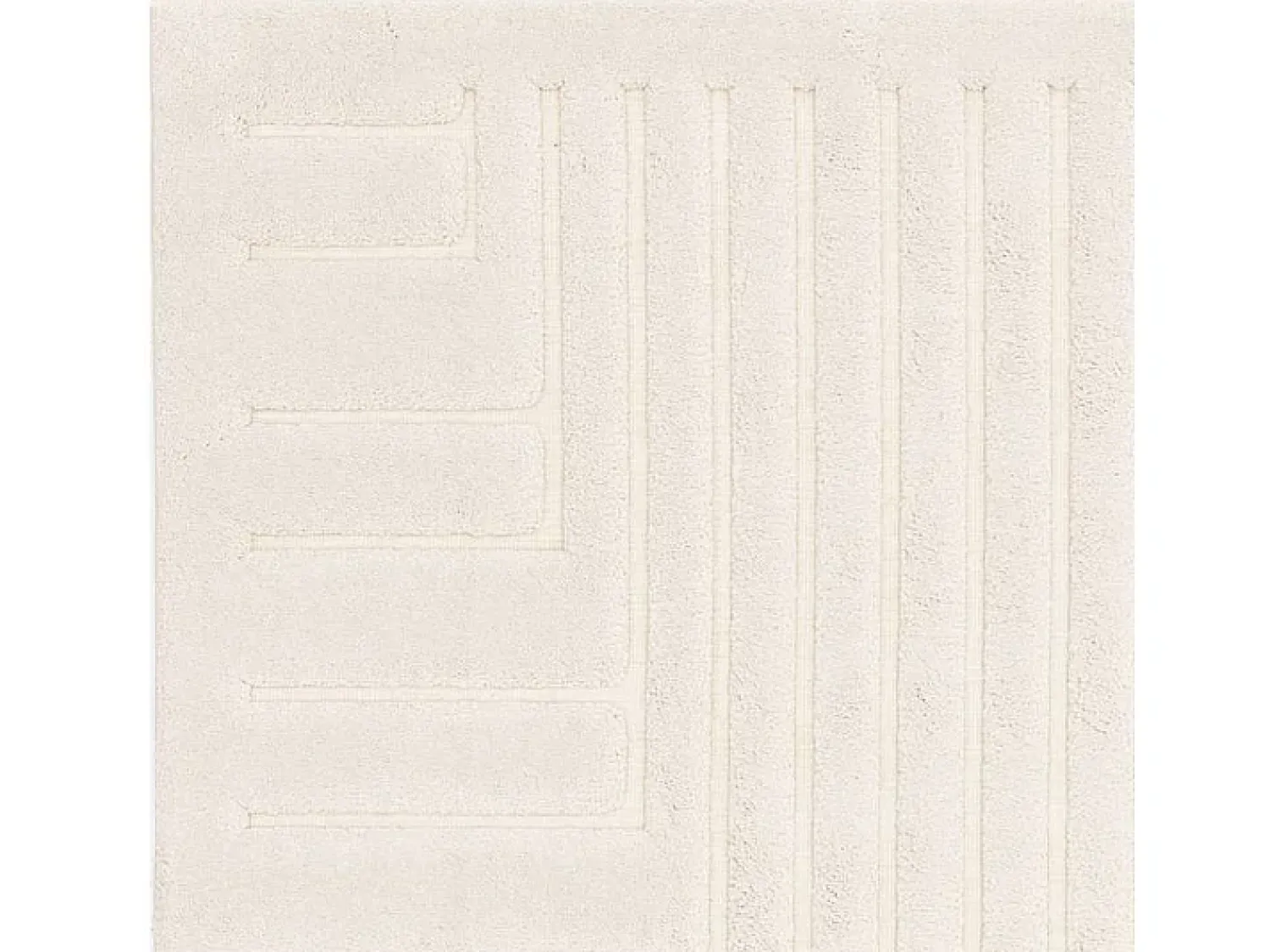 Alfombra De Salón^Alfombra geométrica - 200x290cm - crema - Valley Connection Blanco roto