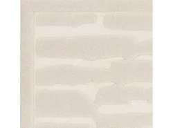 New Alfombra geométrica - 160x230cm - crema - Valley Path Blanco roto