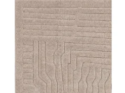 Online Alfombra geométrica - 200x290cm - beige - Valley Route Topo