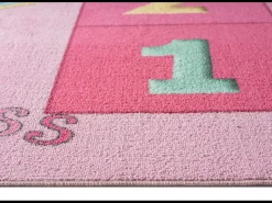 Alfombra Happy Life Juego Princesa - Rosa - 140x200 cm