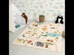 Alfombra Happy Life Juego Safari - Beige - 160x220 cm