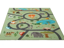 Online the carpet Alfombra Happy Life Juego Safari - - 160x220 cm Verde