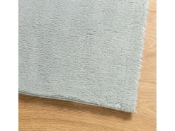 Discount Alfombra HUARTE de pelo corto suave y lavable 160x160 cm Azul