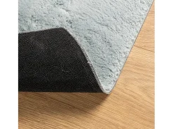 Discount Alfombra HUARTE de pelo corto suave y lavable 160x160 cm Azul
