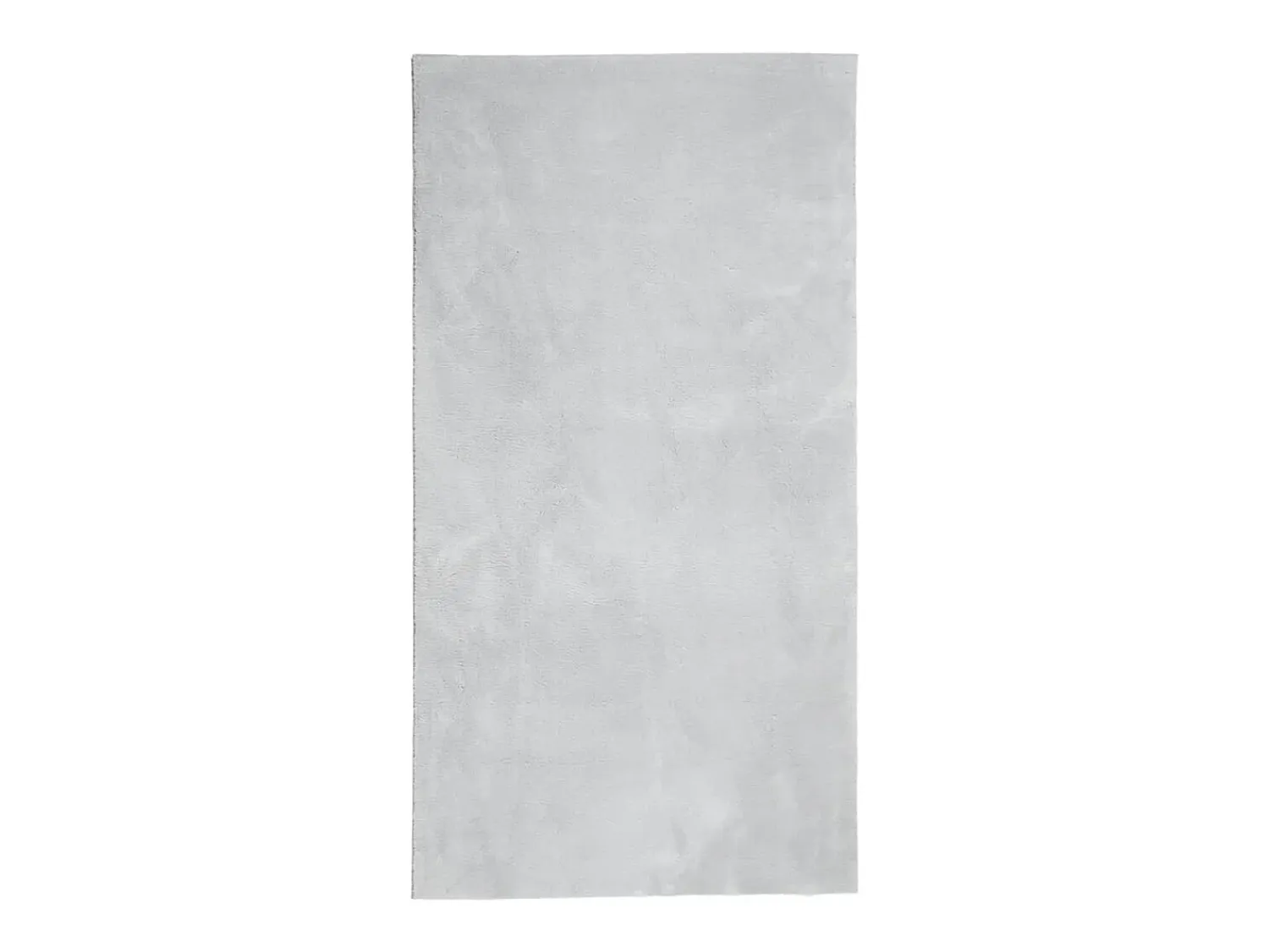 Online Alfombra HUARTE de pelo corto suave y lavable en 80x150 cm Gris