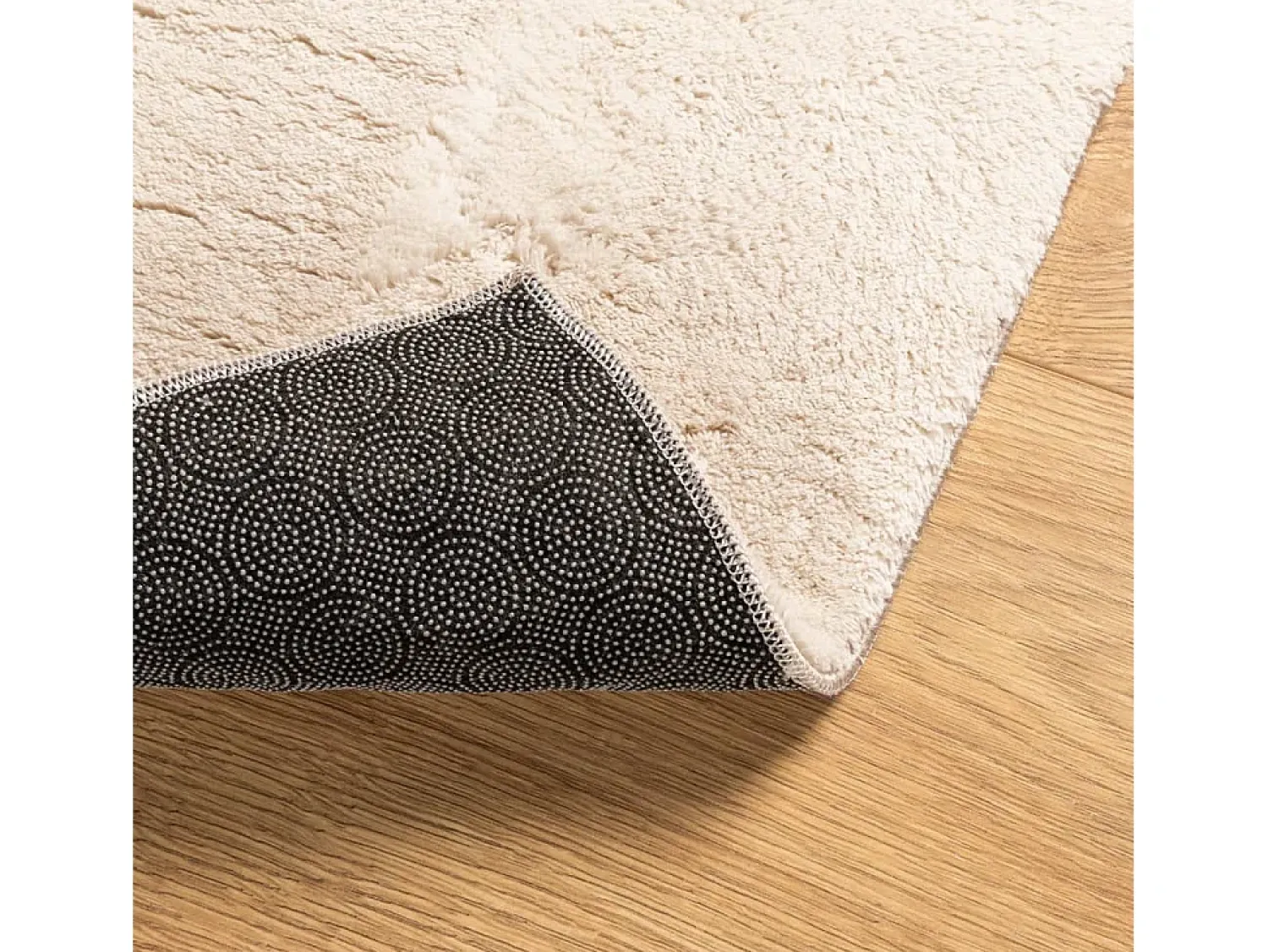 Alfombra De Cocina^Alfombra HUARTE de pelo corto suave y lavable 80x250 cm Beige