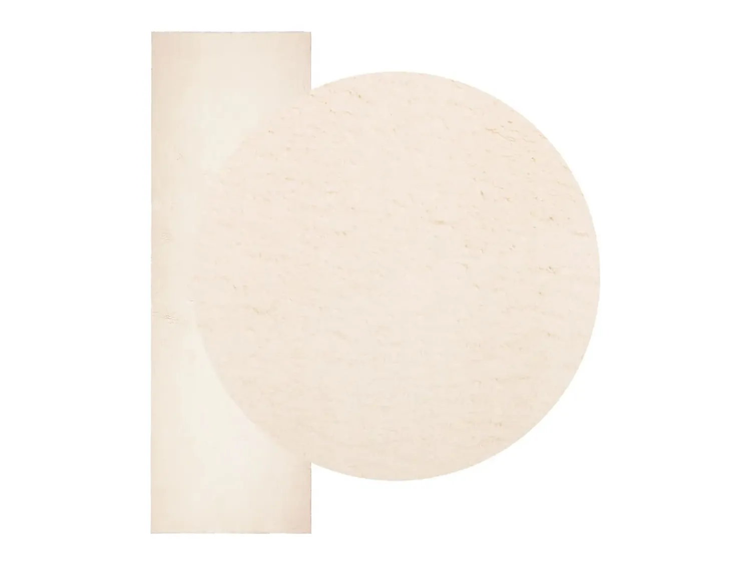 Alfombra De Cocina^Alfombra HUARTE de pelo corto suave y lavable 80x250 cm Beige