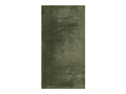Alfombra HUARTE de pelo corto suave y lavable verde bosque 60x110cm