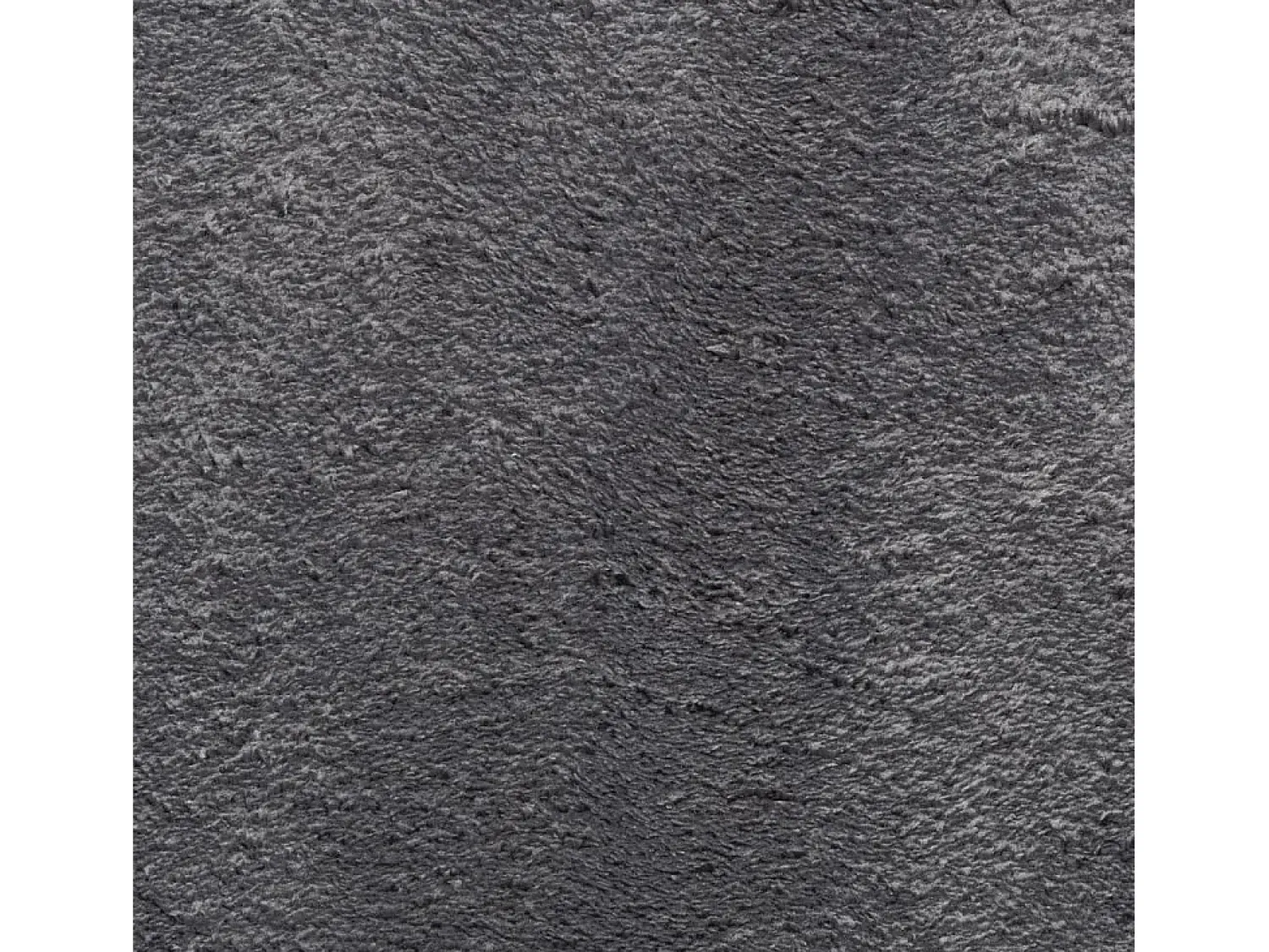 New Alfombra HUARTE de pelo corto suave y lavable en color antracita Ø 160 cm Gris