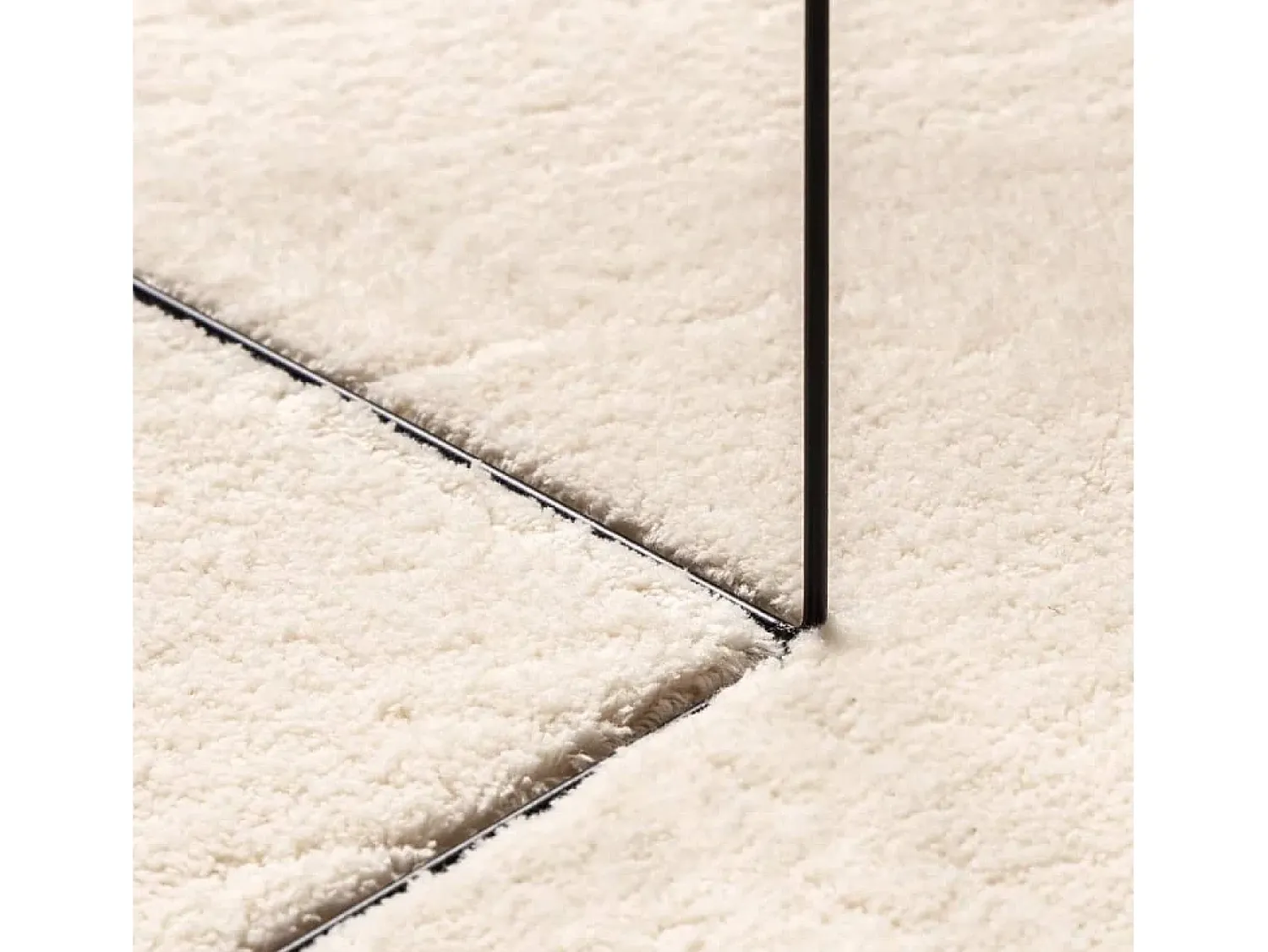 Alfombra De Cocina^Alfombra HUARTE de pelo corto suave y lavable 140x200 cm Beige