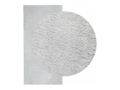 Alfombra De Cocina^Alfombra HUARTE de pelo corto suave y lavable en 100x200 cm Gris