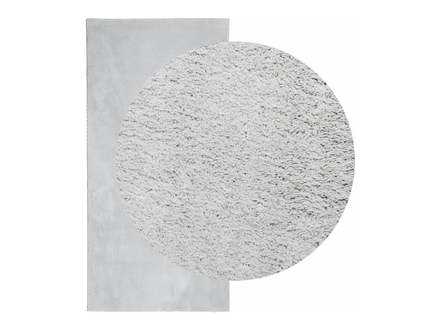 Alfombra De Cocina^Alfombra HUARTE de pelo corto suave y lavable en 100x200 cm Gris