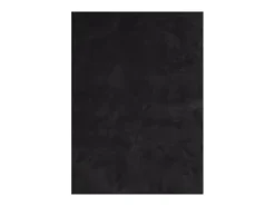 Hot Alfombra HUARTE de pelo corto suave y lavable negra 200x280 cm Negro