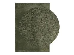 Discount Alfombra HUARTE de pelo corto suave y lavable color bosque 240x340 cm Verde