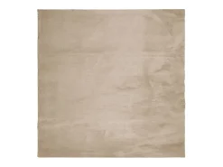 Alfombra De Cocina|Alfombra Redonda^Alfombra HUARTE de pelo corto suave y lavable arena 240x240 cm Marru00f3n