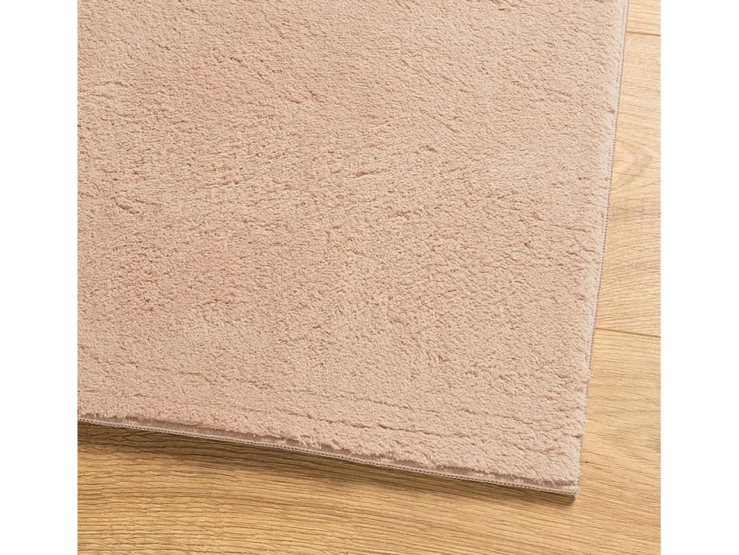 Alfombra De Cocina|Alfombra Redonda^Alfombra HUARTE de pelo corto suave lavable rojo claro 160x160 cm Rosa