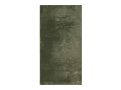 Alfombra HUARTE de pelo corto suave y lavable verde bosque 80x150cm