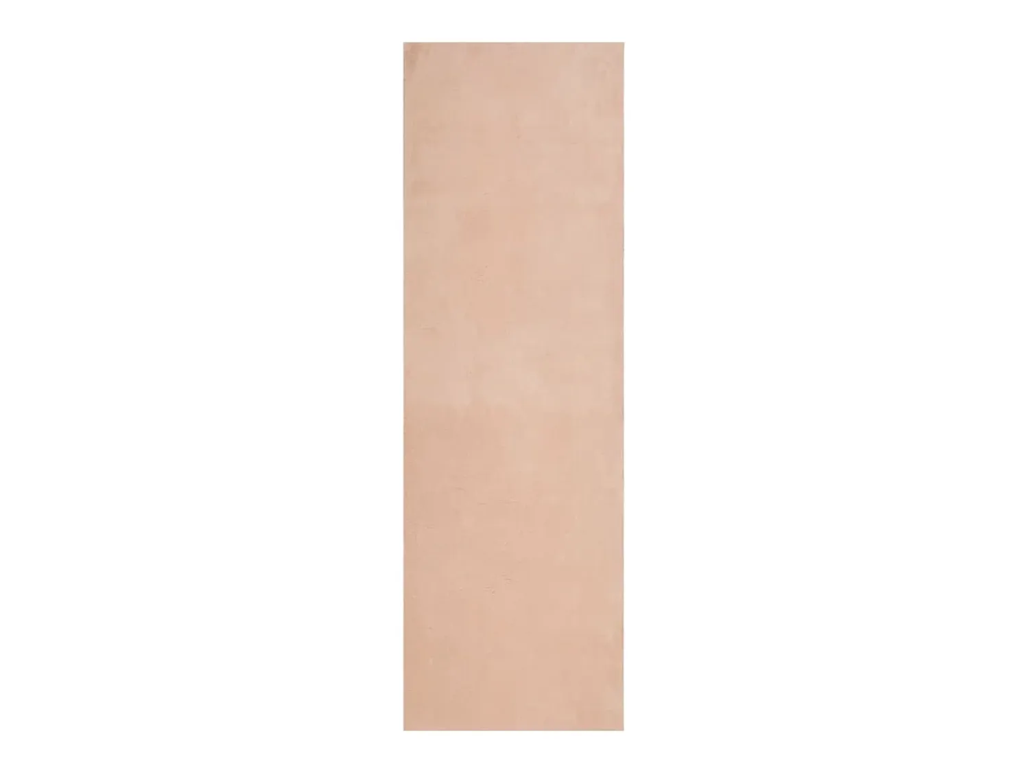 Alfombra De Cocina^Alfombra HUARTE de pelo corto suave lavable rojo claro 80x250 cm Rosa