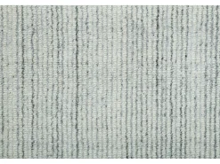 Alfombra De Salón^Alfombra Hygge de viscosa y lana 140x200 cm plata Boston Plateado