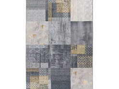 Sale Alfombra interior - abstracto - - 80 x 150 cm - NEILA Gris