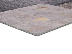 Sale Alfombra interior - abstracto - - 80 x 150 cm - NEILA Gris
