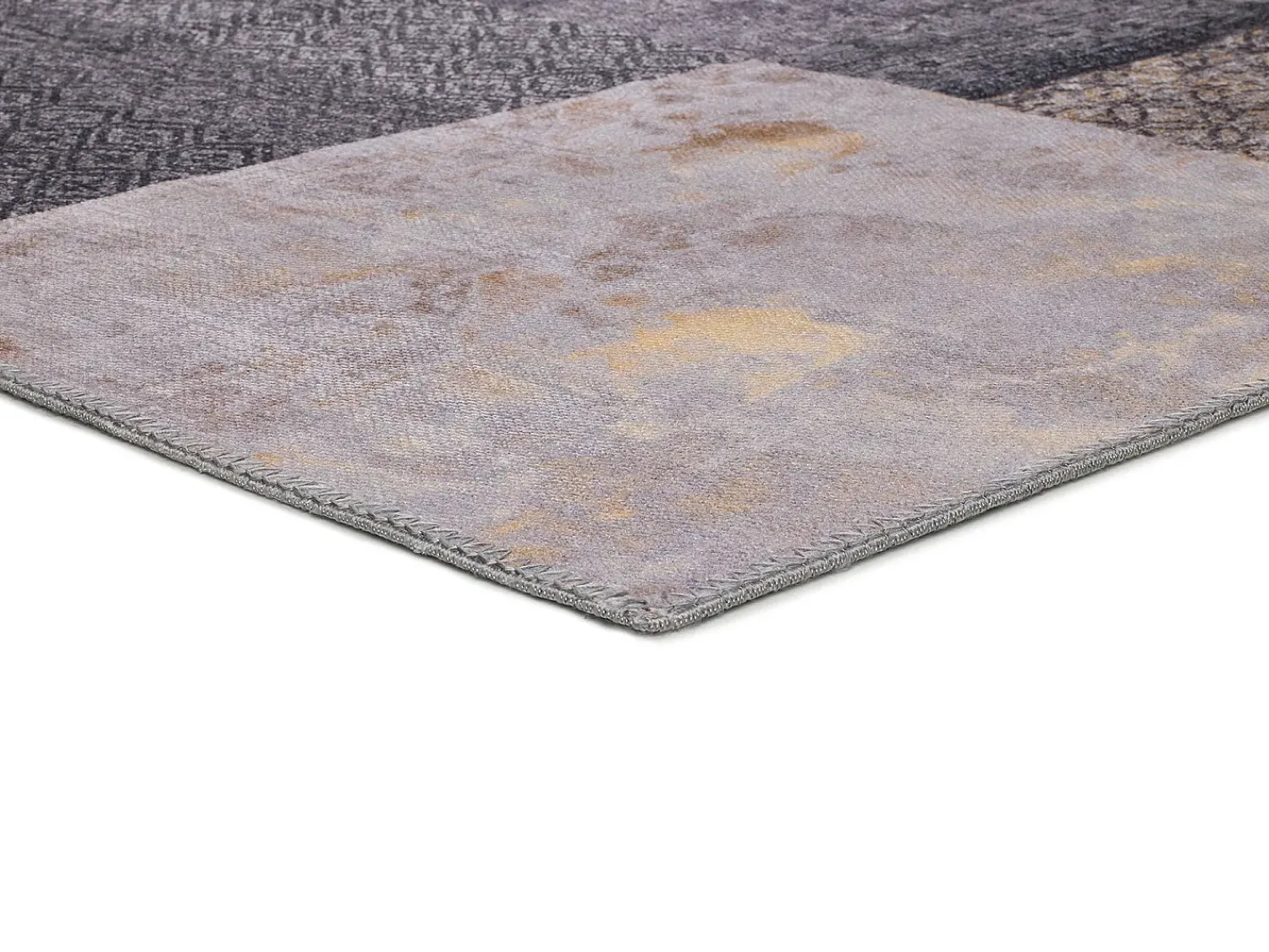 Sale Alfombra interior - abstracto - - 80 x 150 cm - NEILA Gris
