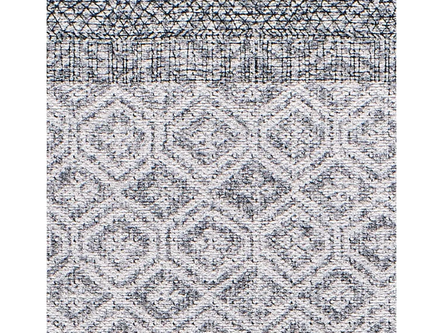 Sale Alfombra interior - abstracto - - 80 x 150 cm - NEILA Gris