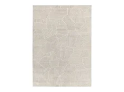 Alfombra De Salón^Alfombra interior - abstracto - beige / gris - 200 x 290 cm - PORTO Gris / Beige