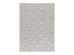 Alfombra De Salón^Alfombra interior - escandinavo con relieve - gris - 152 x 235 cm - JUNO Gris claro