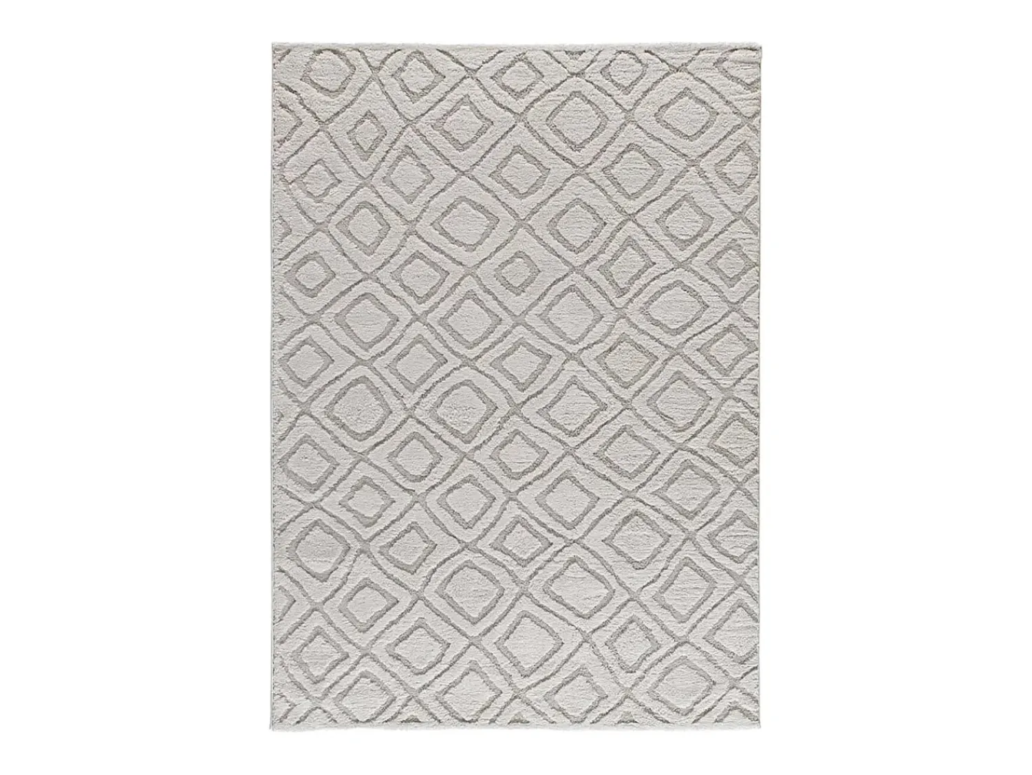 Alfombra De Salón^Alfombra interior - escandinavo con relieve - gris - 152 x 235 cm - JUNO Gris claro