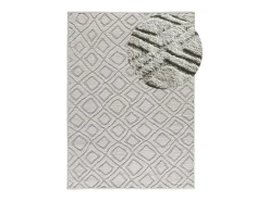 Alfombra De Salón^Alfombra interior - escandinavo con relieve - gris - 152 x 235 cm - JUNO Gris claro