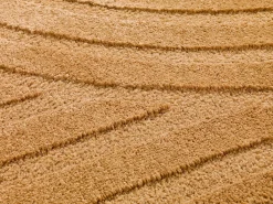 Alfombra interior - escandinavo - mostaza - 80 x 150 cm - SNOWY