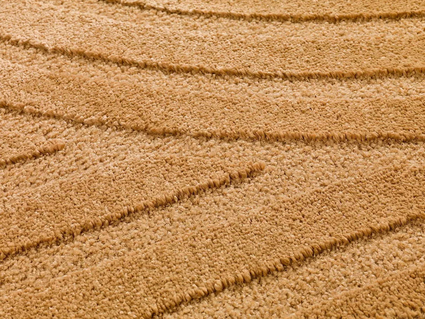 Alfombra interior - escandinavo - mostaza - 80 x 150 cm - SNOWY