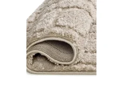 Best Alfombra interior - escandinavo con relieve - piedra - 126 x 190 cm - JUNO Topo