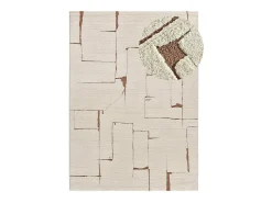 New Alfombra interior - escandinavo - crema - 120 x 170 cm - CANDELA Cobrizo
