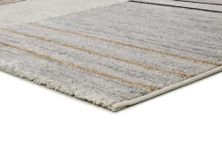 Alfombra interior - geométrico - - 80 x 150 cm - CRAFT Gris / Beige