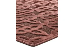 Alfombra De Salón^Alfombra interior - geométrico - caldera - 60 x 110 cm - MARGOT Cobrizo