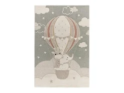 New Alfombra interior - infantil animales - - 120 x 170 cm - CLOWN Verde