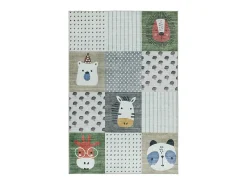 Alfombra interior - infantil animales - - 120 x 170 cm - CANDY Multicolor