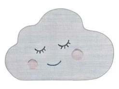 Alfombra Infantil^Alfombra interior - infantil nube - plata - 80 x 120 cm - CANDY Plateado
