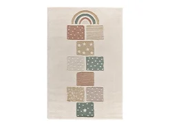 Alfombra interior - infantil juegos - multicolor - 120 x 170 cm - CLOWN